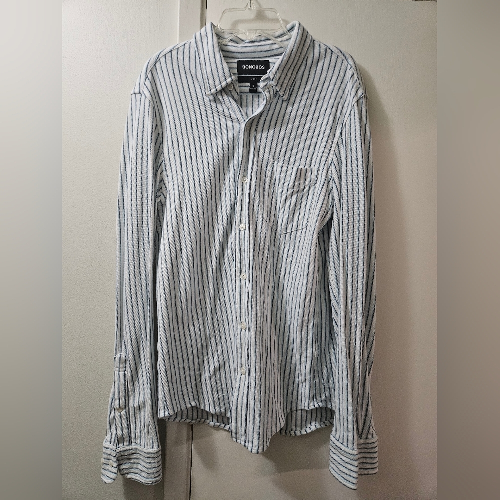 Bonobos Men's Slim Fit Knit Oxford Shirt